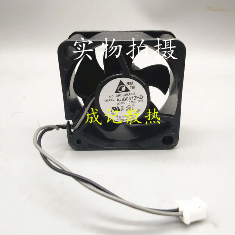 1pcs Delta AUB0412HD-X4J 12V 0.16A 4CM 2-wire silent cooling fan