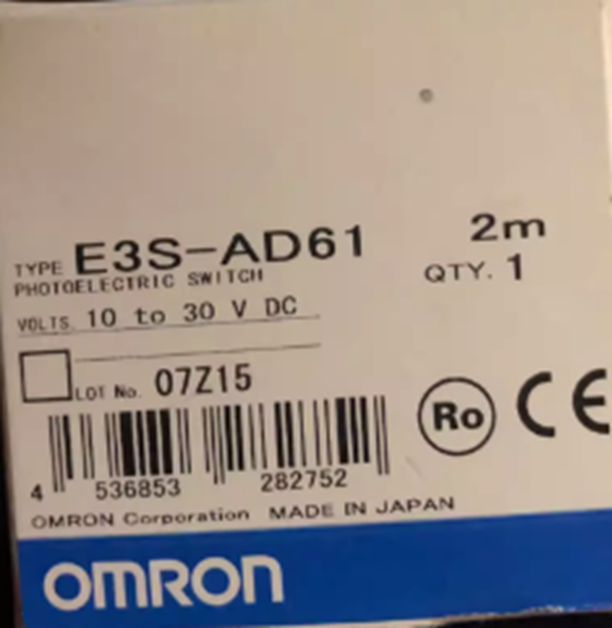 OMRON E3SAD61 - OMRON