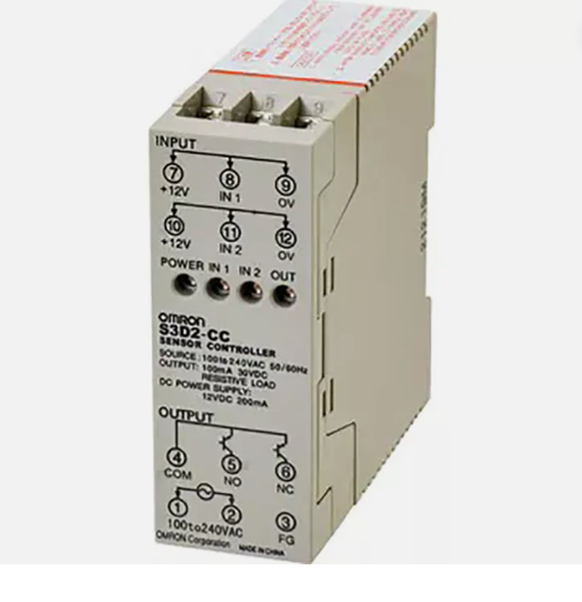 new  OMRON S3D2-CC PLC SENSOR PROCESS CONTROLLER