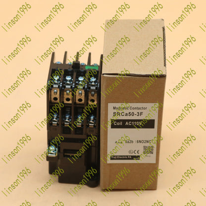 New One Fuji SRCA50-3F 6A2B 110V Electric Auxiliary Relay Fast Delivery - FUJI