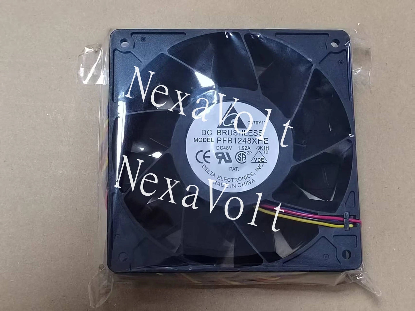 DELTA PFB1248XHE 12038 12CM 48V 1.92A 4-wire cooling fan