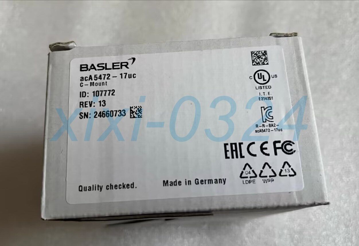 New Basler acA5472-17uc Industrial Camera - BASLER