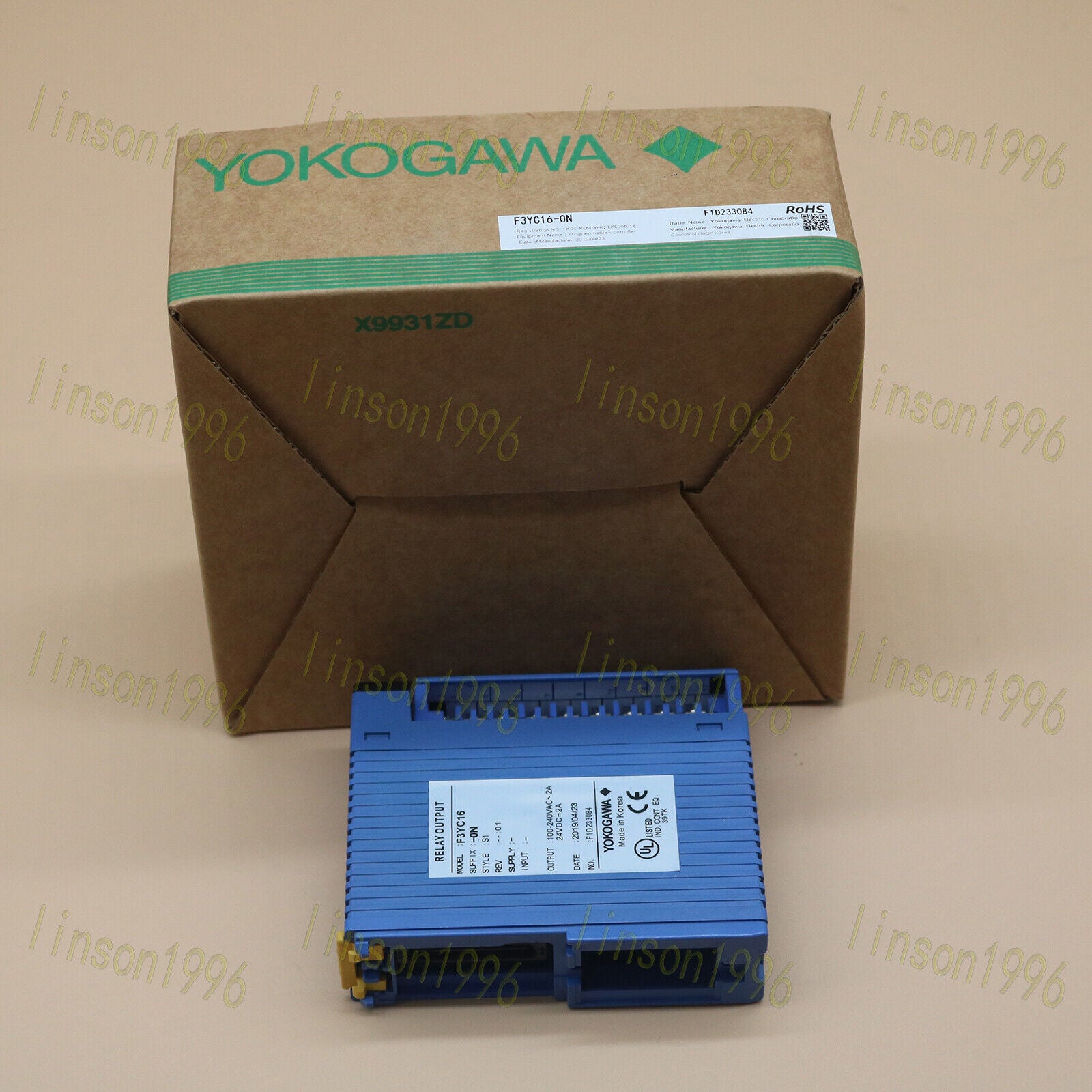 1-Piece Yokogawa Output Module F3YC16-0N - YOKOGAWA