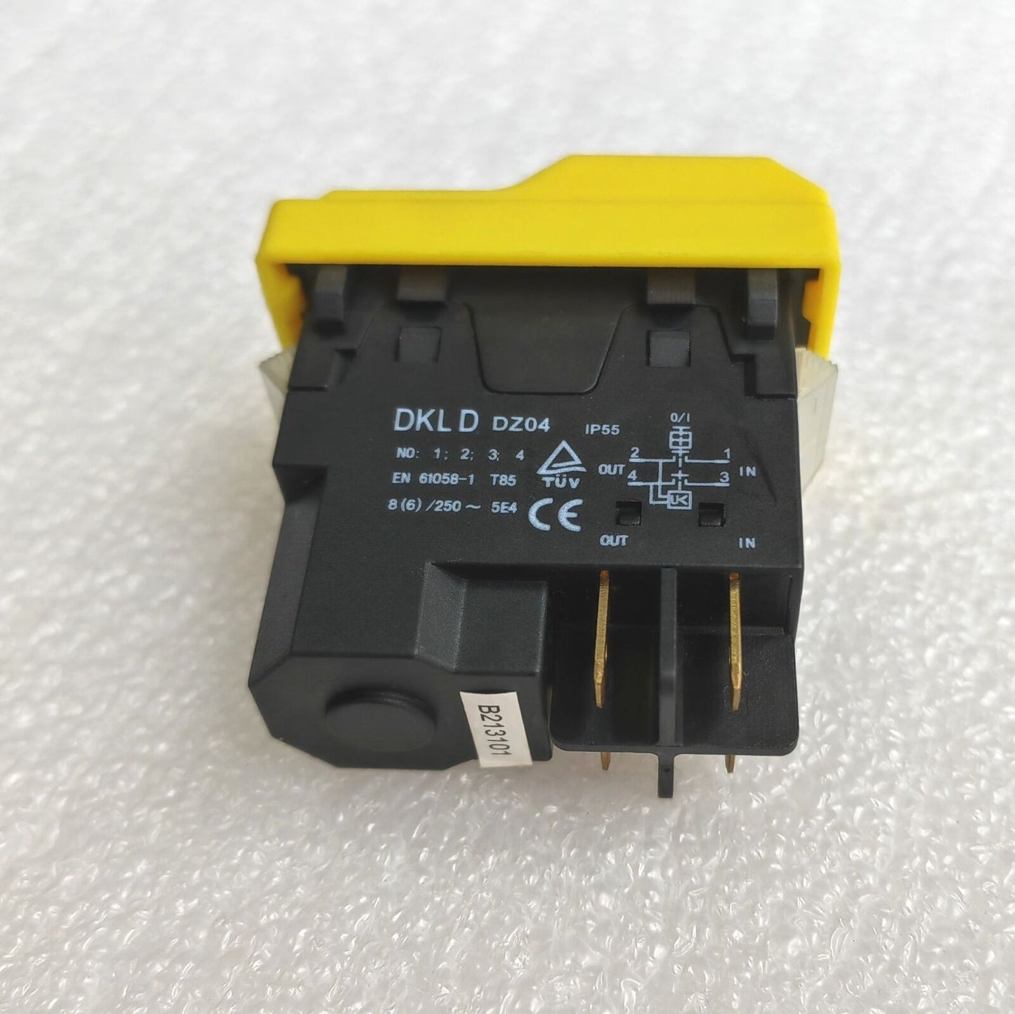 new DKLD DZ04 DZ-04 8A 250VAC Waterproof Pushbutton Switch 8(6)/250~5E4 - DKLD