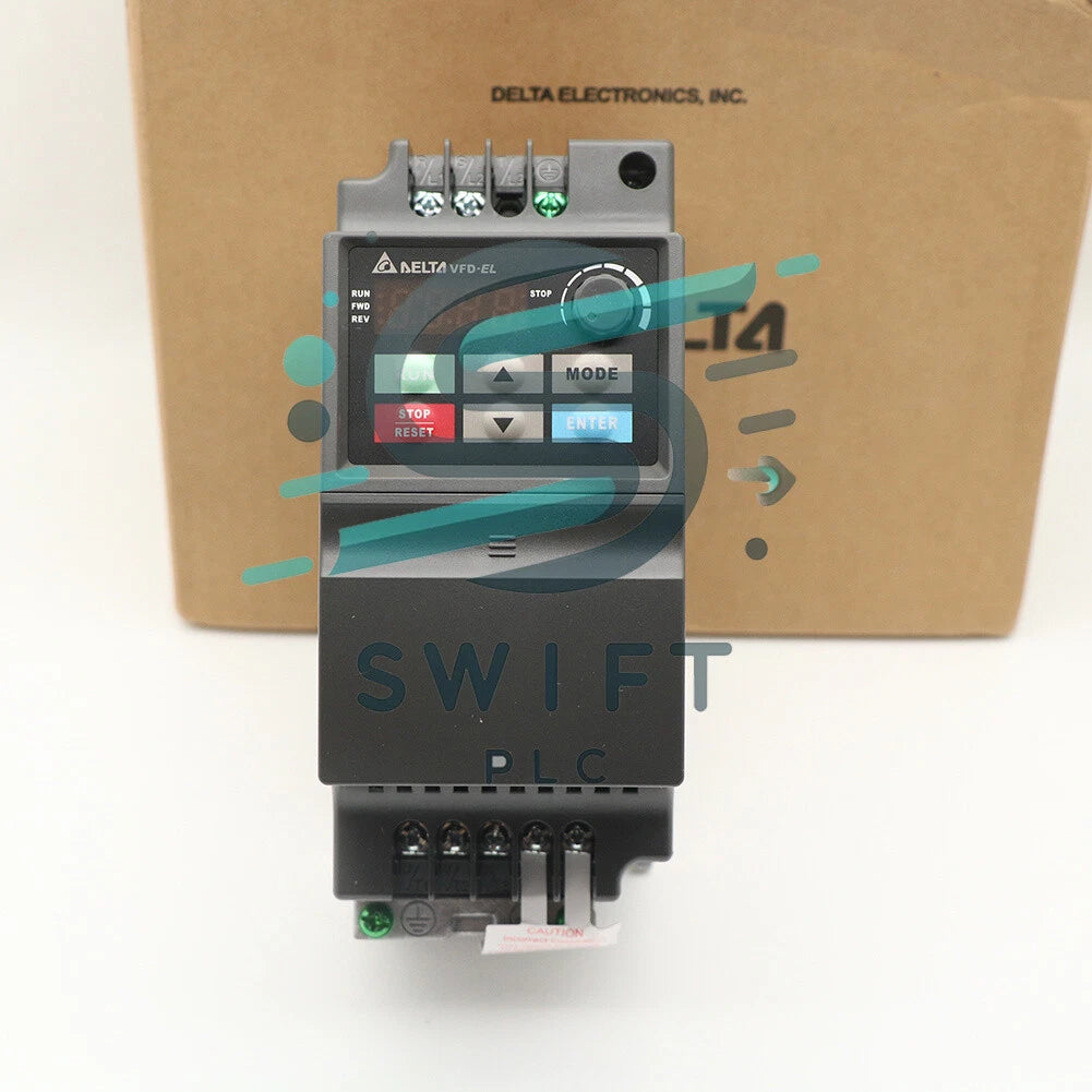 1PCS DELTA Inverter Frequency converter VFD004EL21A 400W 220V