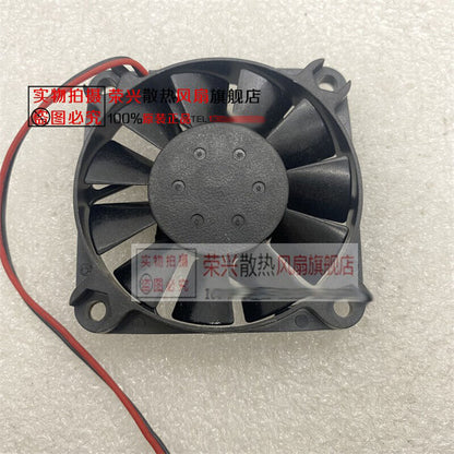 used cooling fan ICFAN F6010AP-12LCW 6010 12V 0.1A 0610-12 2-wire - ICFAN