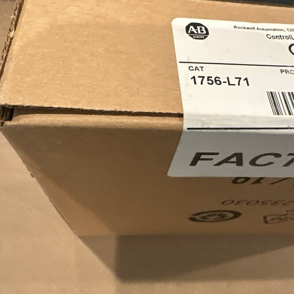 Allen Bradley ControlLogix Controller AB 1756L71 Factory Sealed - ALLEN BRADLEY