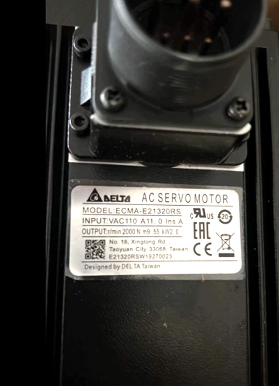 new  DELTA ECMA-E21320FS PLC AC Servo Motor DELTA