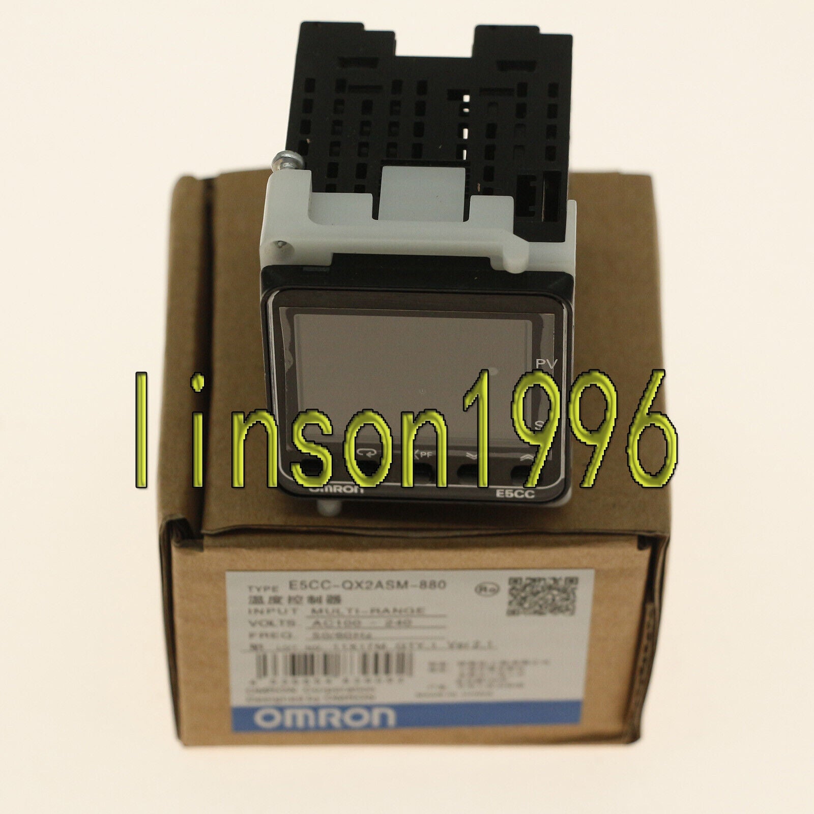 Omron E5CC-QX2ASM-880 Temperature Controller Professional-grade Temperature Control for industrial and commercial applications - OMRON