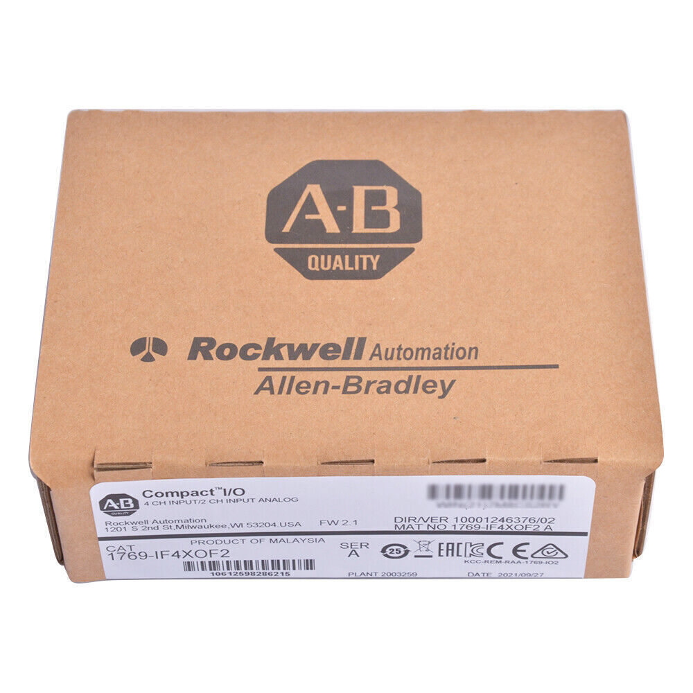 Sealed AB 1769-IF4XOF2 CompactLogix 6 Pt Module - COMPACTLOGIX