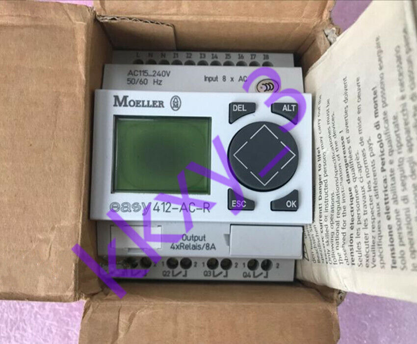 new 1 PCS  MOELLER EASY412-AC-R Control Relay