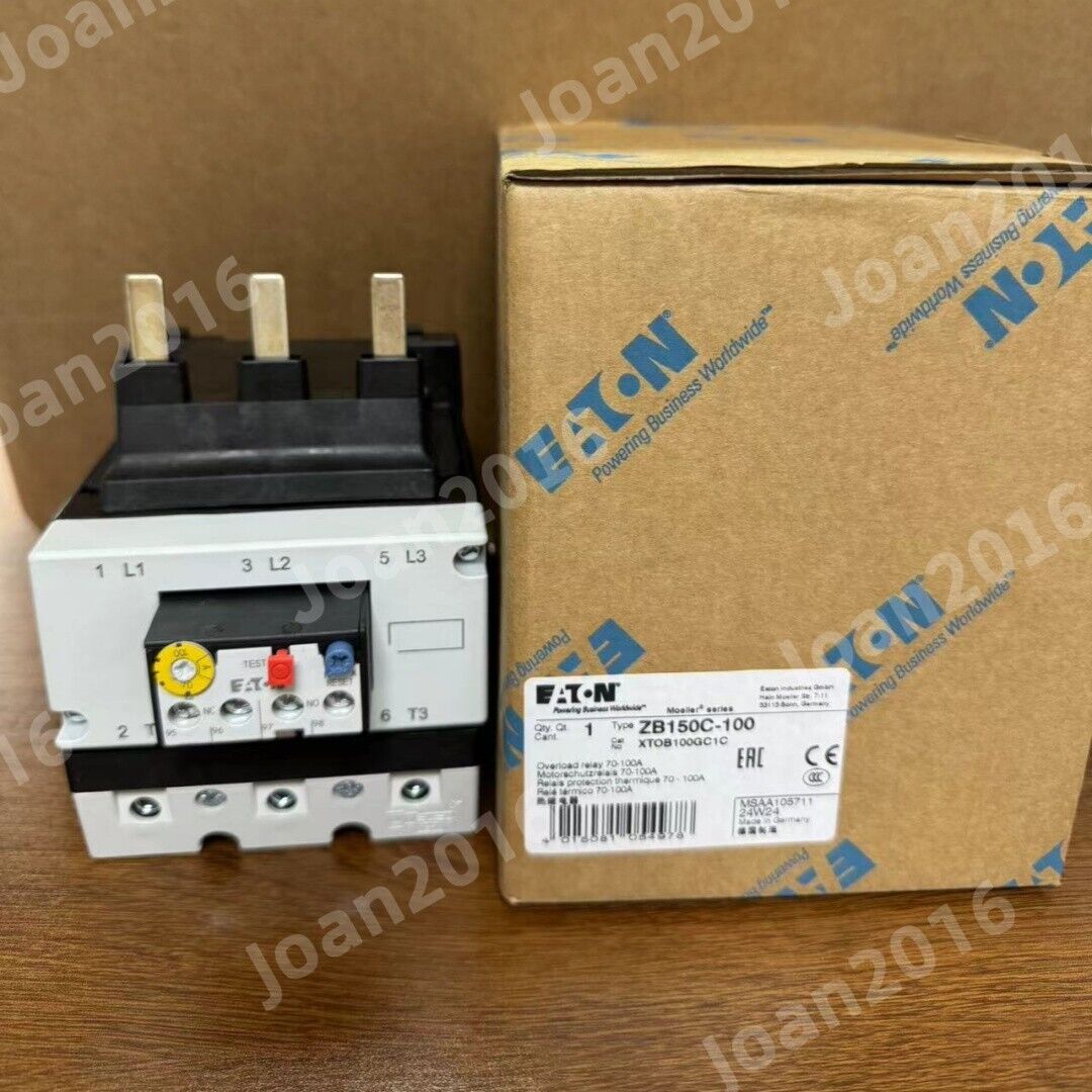 new 1PC  FIT FOR Eaton MOELLER overload relay ZB150C-100 70-100A