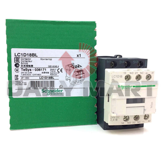 SCHNEIDER LC1D18BL Contactor DC24V