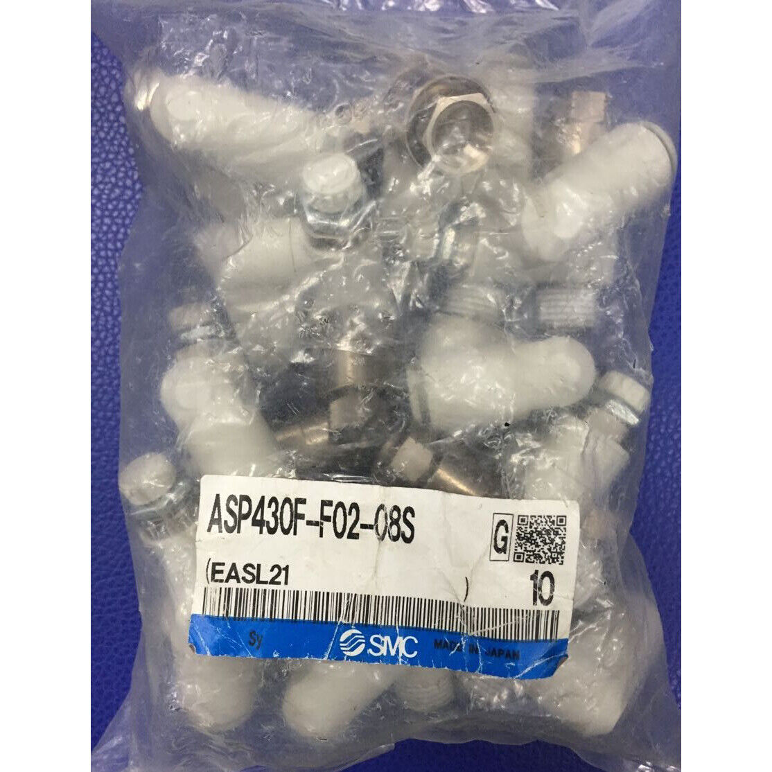 10-Piece Set SMC ASP430F-F02-08S Control Valve - SMC
