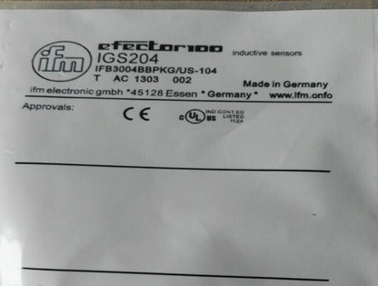 1PC  IFM IGS204 Sensor  #IF