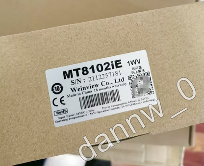 WEINVIEW MT8101iE Touch Screen Operator 1PC - WEINVIEW