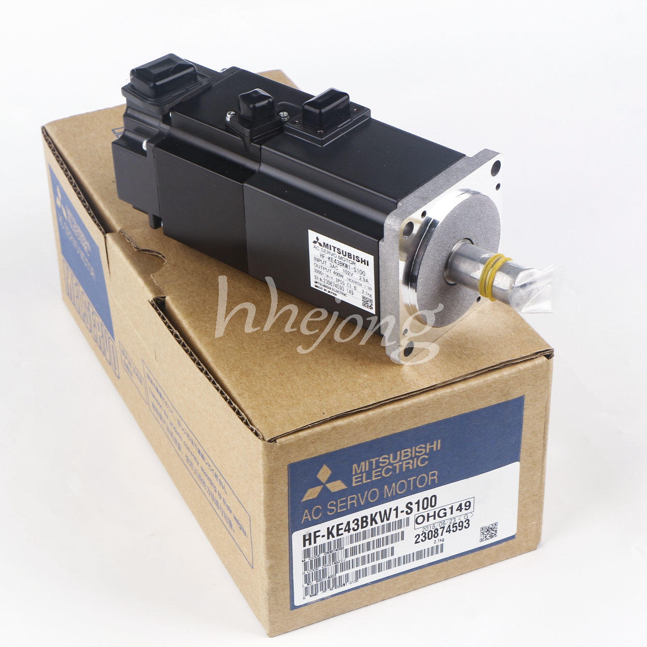 1PCS Mitsubishi Servo Motor HF-KE43BKW1-S100 - High Performance Servo Motor - MITSUBISHI