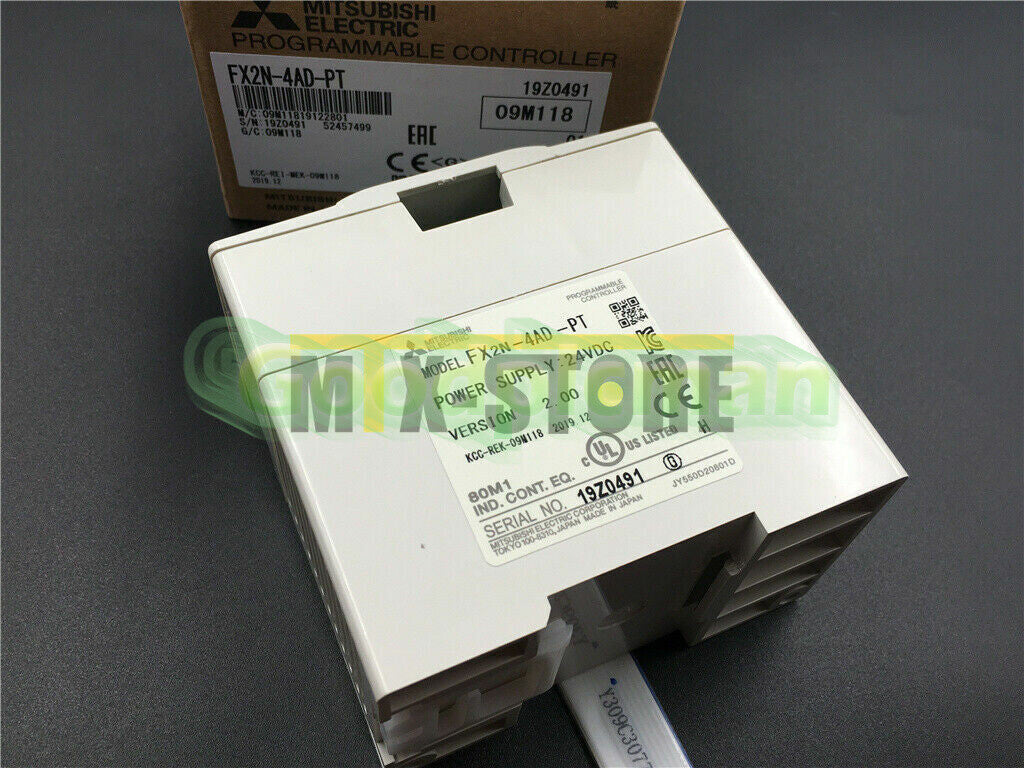 Mitsubishi with box PLC FX2N-4AD-PT IN BOX 1Pcs/