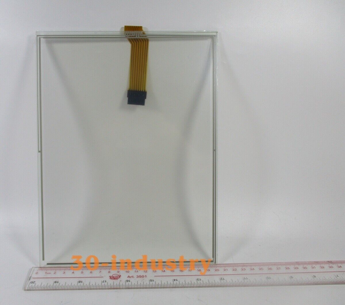 Touch Panel Glass and Membrane Keypad for 1250 2711P-RDB12C - ALLEN-BRADLEY