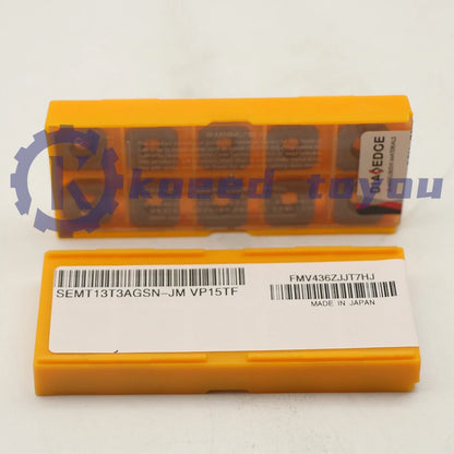 10PCS MITSUBISHI Carbide Inserts SEMT13T3AGSN-JM VP15TF