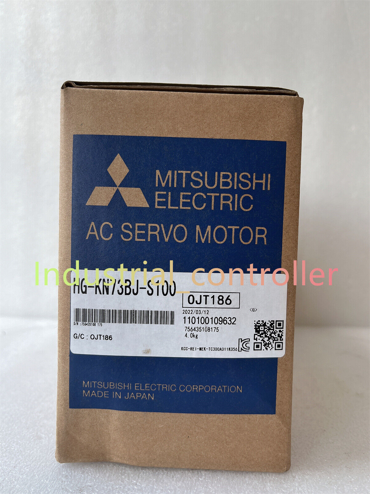 1PC Mitsubishi HG-KN73BJ-S100 Servo Motor 1 Year - MITSUBISHI