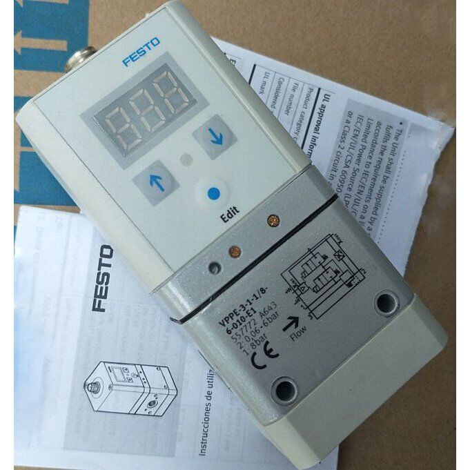 FESTO VPPE-3-1-1/8-6-010-E1 557772 ONE Year - FESTO