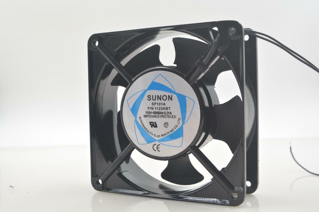 1pcs Sunon SP101A 1123HBT AC115V 0.21A 12cm 12038 Silent Fan