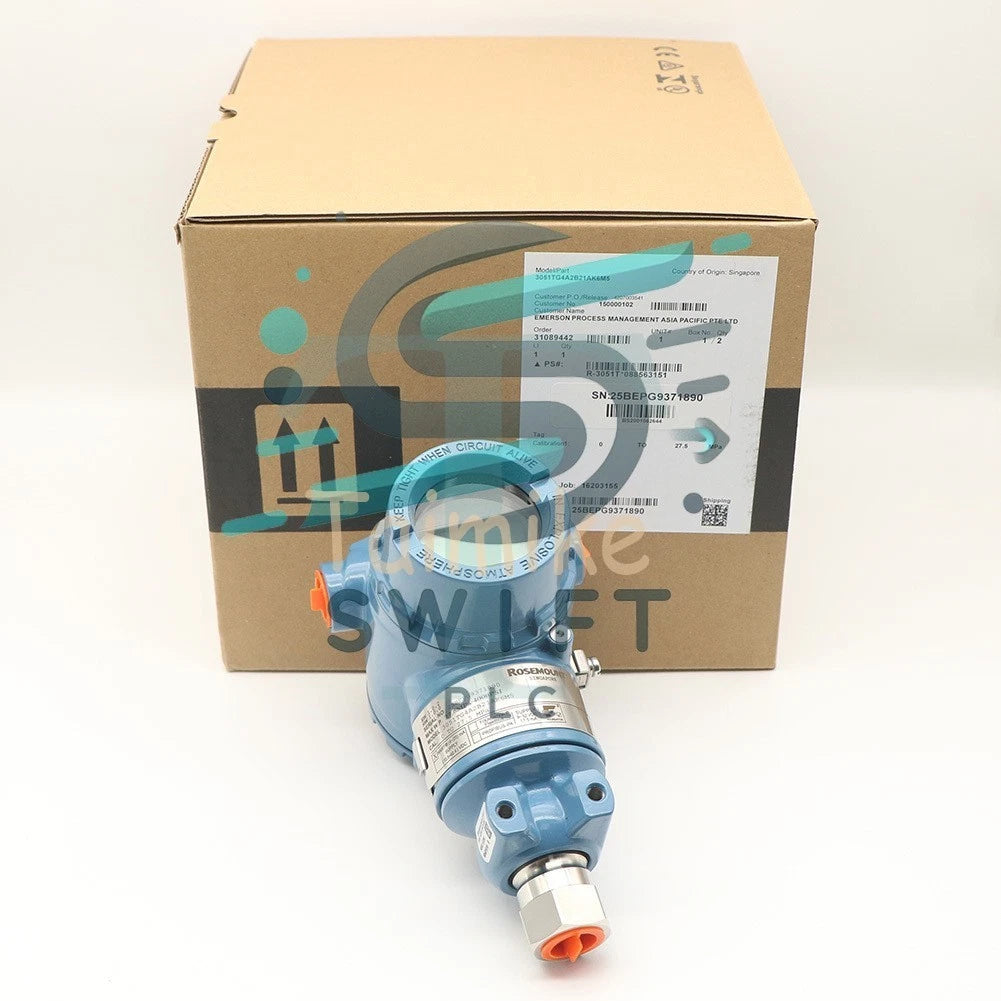 1PCS Rosemount 3051TG4A2B21AK6M5 PRESSURE TRANSMITTER