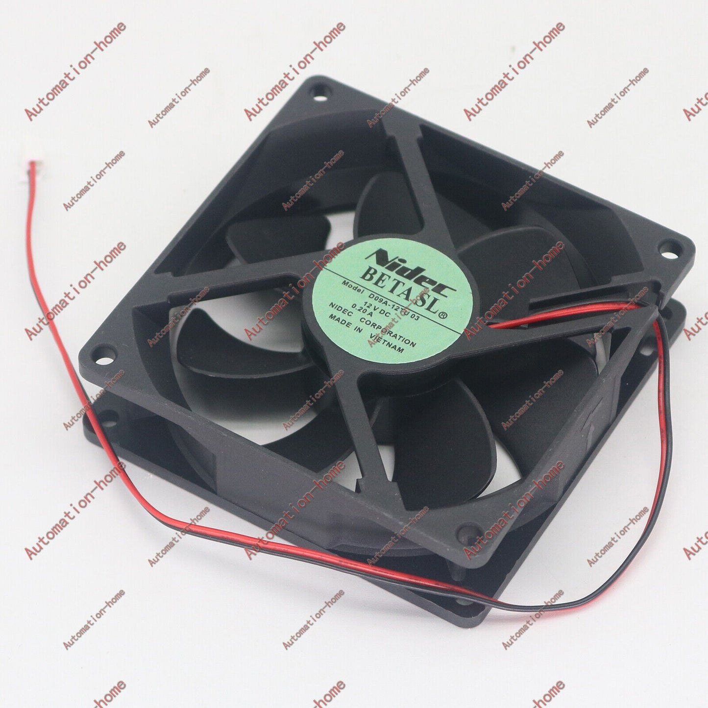 Nidec D09A-12TU 12V 0.2A Cooling Chassis Inverter Industrial - NIDEC