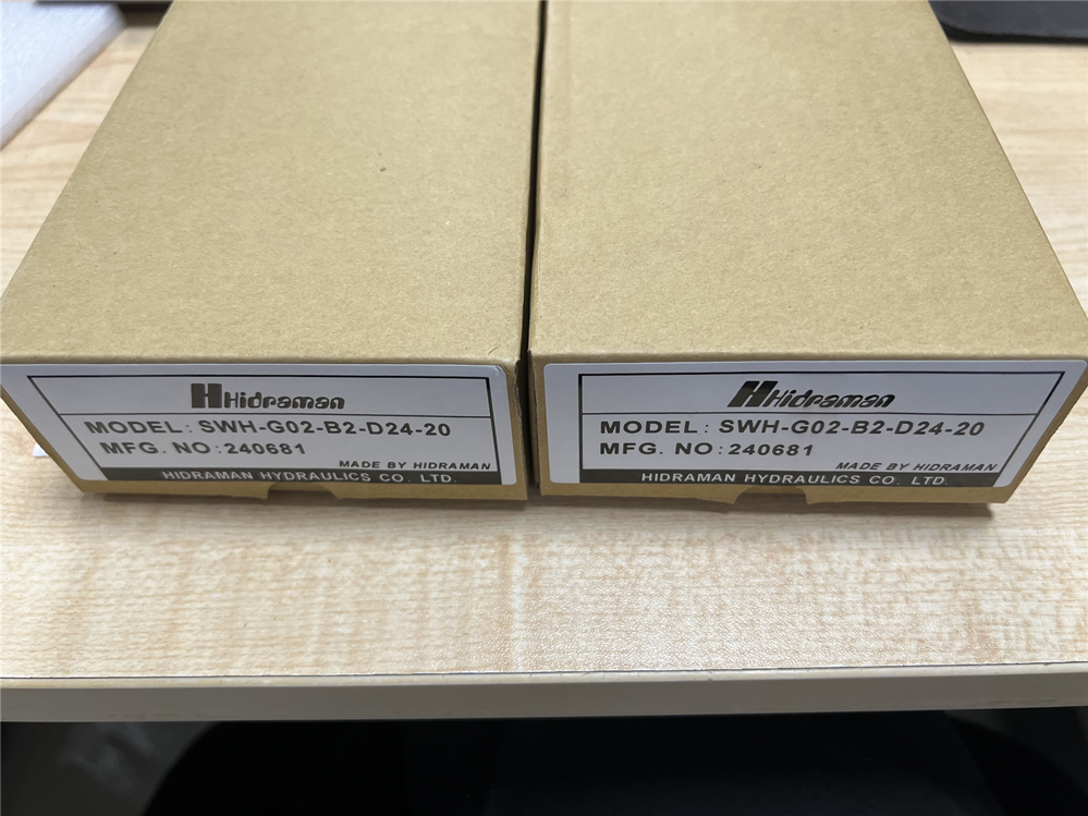 New Hidraman Solenoid Valve SWH-G02-B2-D24-20 - HIDRAMAN