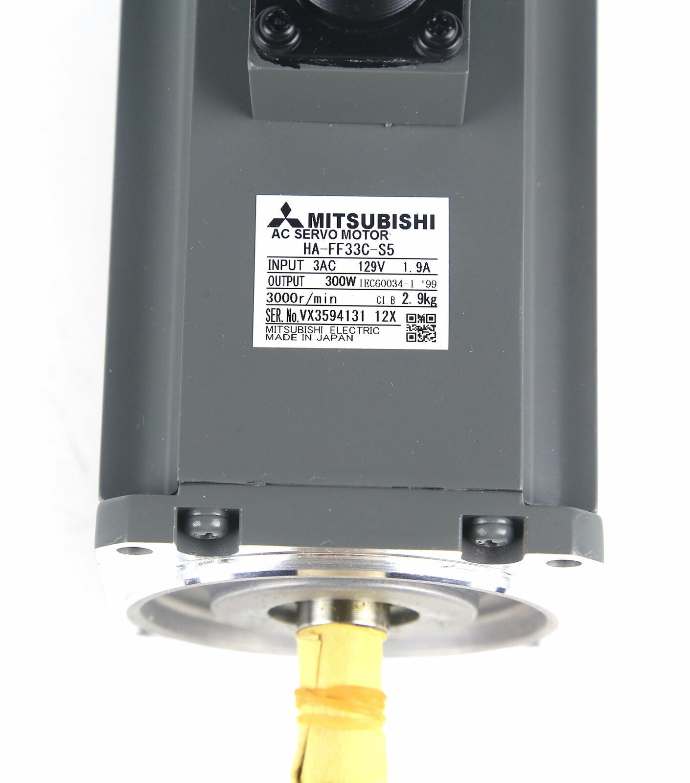 Mitsubishi HA-FF33C-S5 Servo Motor - High-Power Industrial Servo Motor - MITSUBISHI