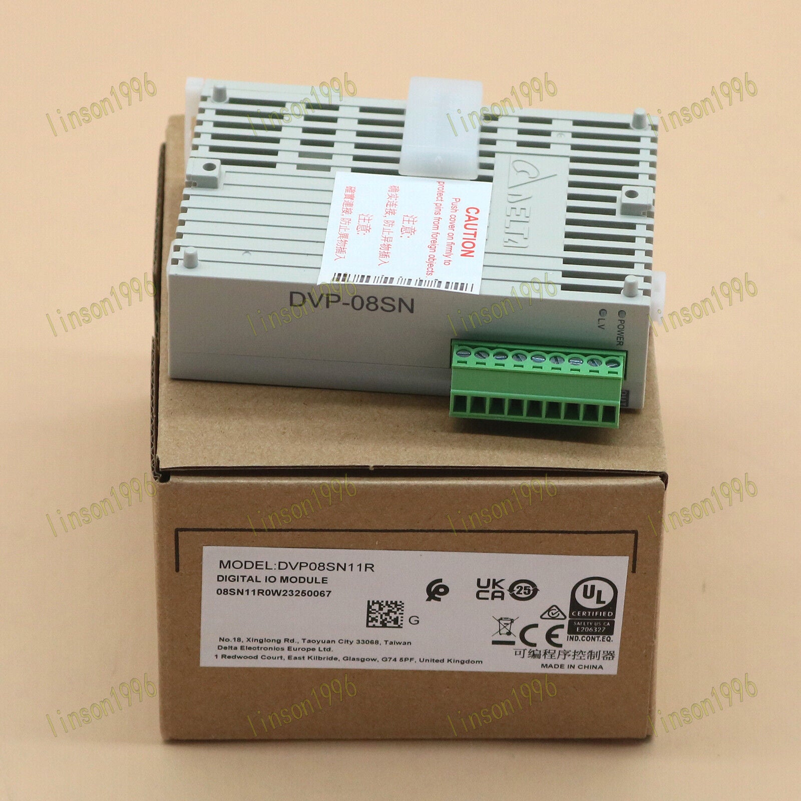 1PC Delta DVP08SN11R Digital Output Module - DELTA