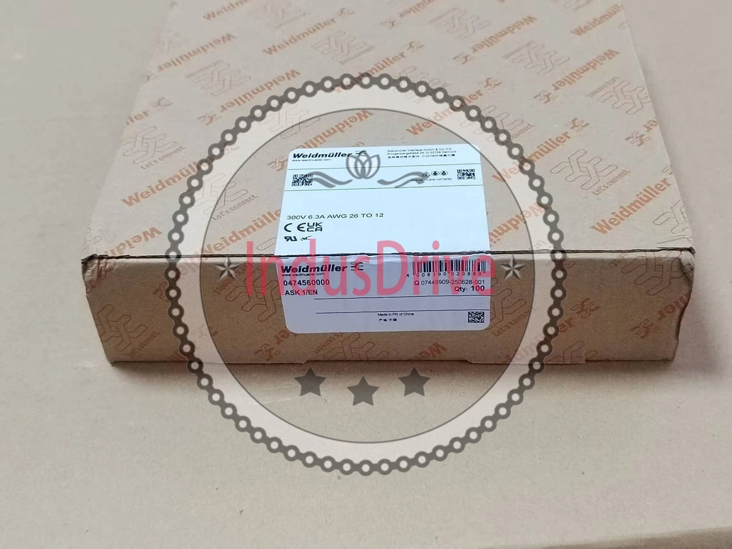 100Pcs For Weidmuller fuse terminal ASK1/EN 0474560000
