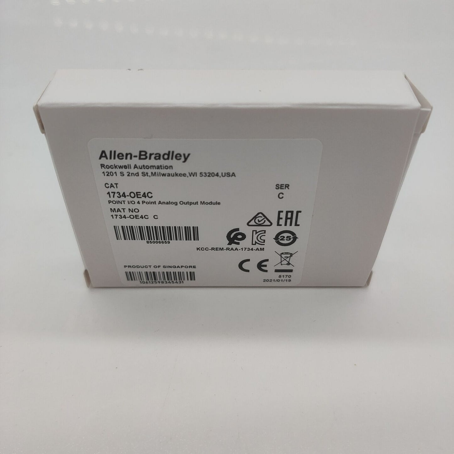 Allen-Bradley 1734-OE4C POINT 4 Point Analog Output Module - ALLEN-BRADLEY
