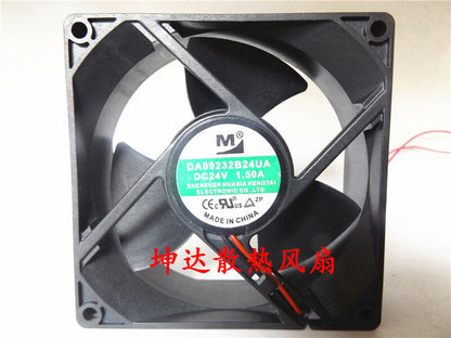 1pcs DA09232B24UA 24V 1.50A 9cm 2-wire fan