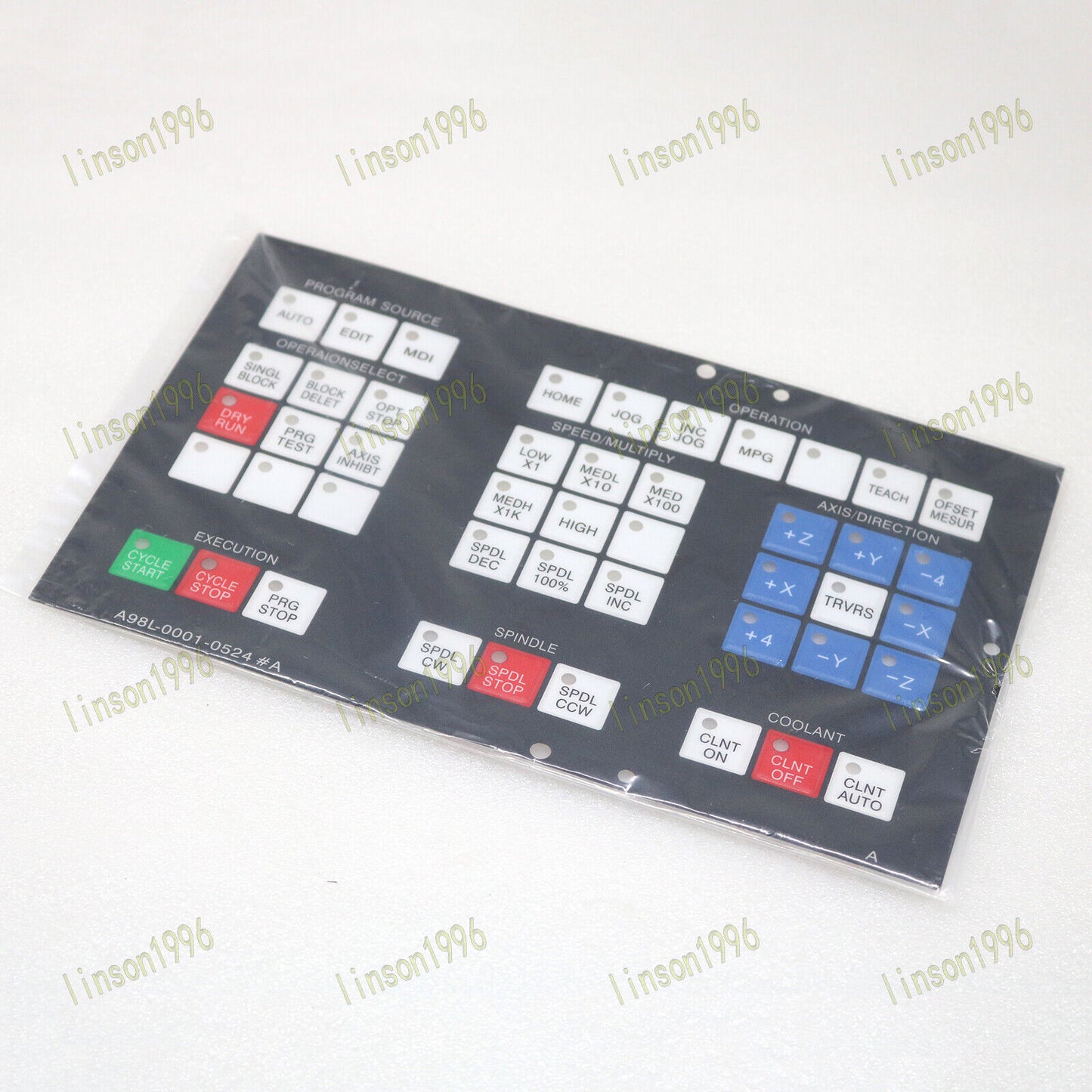 New 1PCS A98L-0001-0524#A Fanuc Button Fast Delivery - FANUC