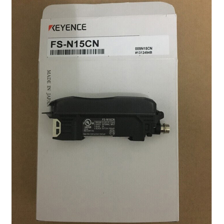 Keyence FS-N15CN Digital Fiber Optic Sensor - KEYENCE