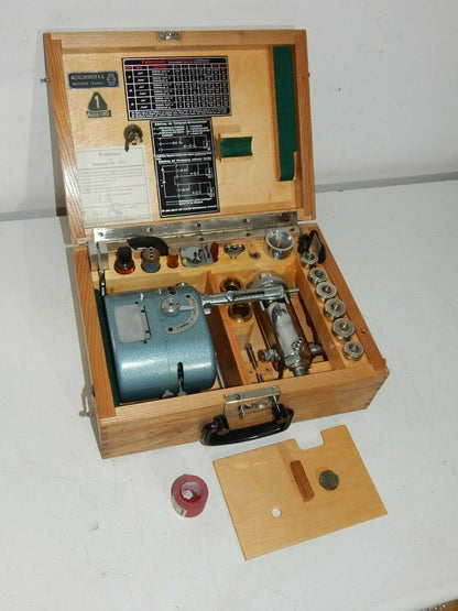 Used Tastograph Measuring Device Metallwerker KG Meerane Vibration Meter - METALLWERKER KG MEERANE