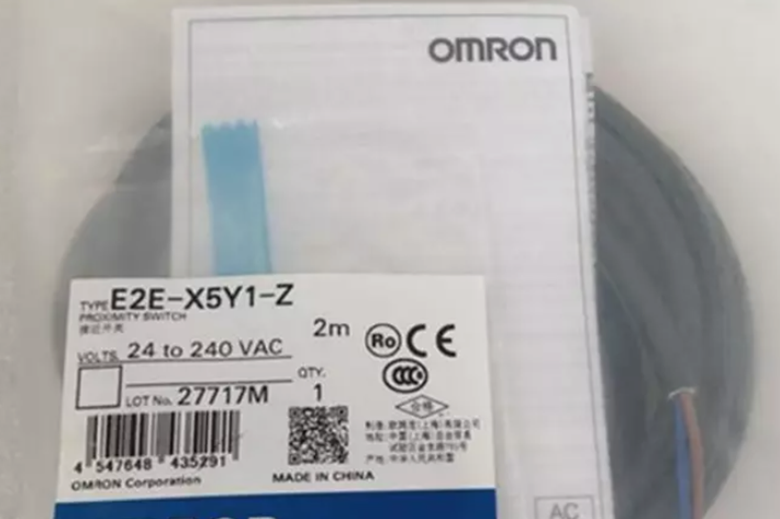 Omron Proximity Switch 24VAC - OMRON