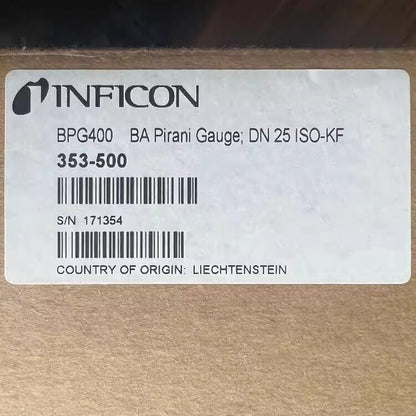 new 1pcs INFICON Vacuometer Sensor BPG400 353-500 - INFICON