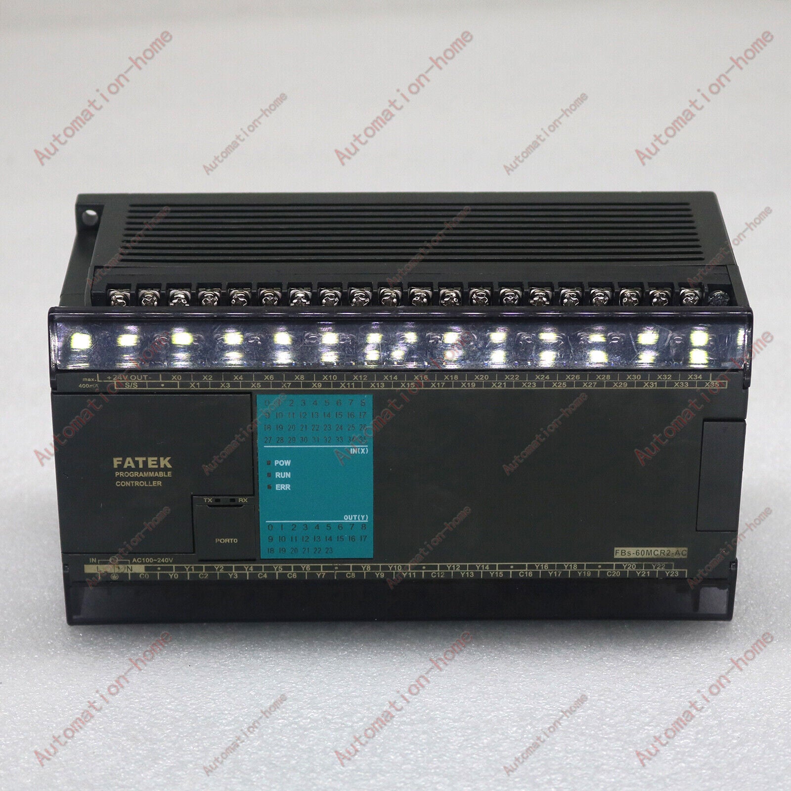 used 1PC  FATEK FBS-60MCR2-AC PLC Controller