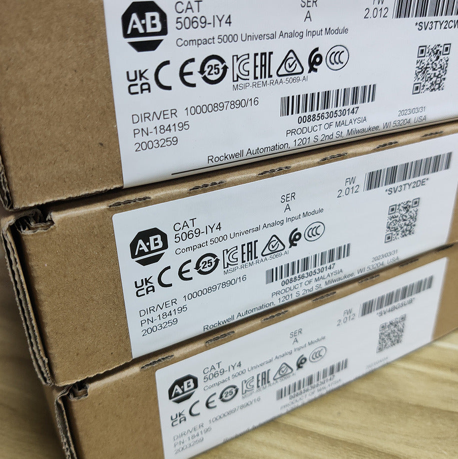 Allen-Bradley 5069-IY4: Compact 5000 Universal Analog Input Module, Sealed Box - ALLEN-BRADLEY