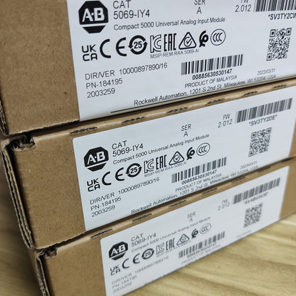 Allen-Bradley 5069-IY4: Compact 5000 Universal Analog Input Module, Sealed Box - ALLEN-BRADLEY