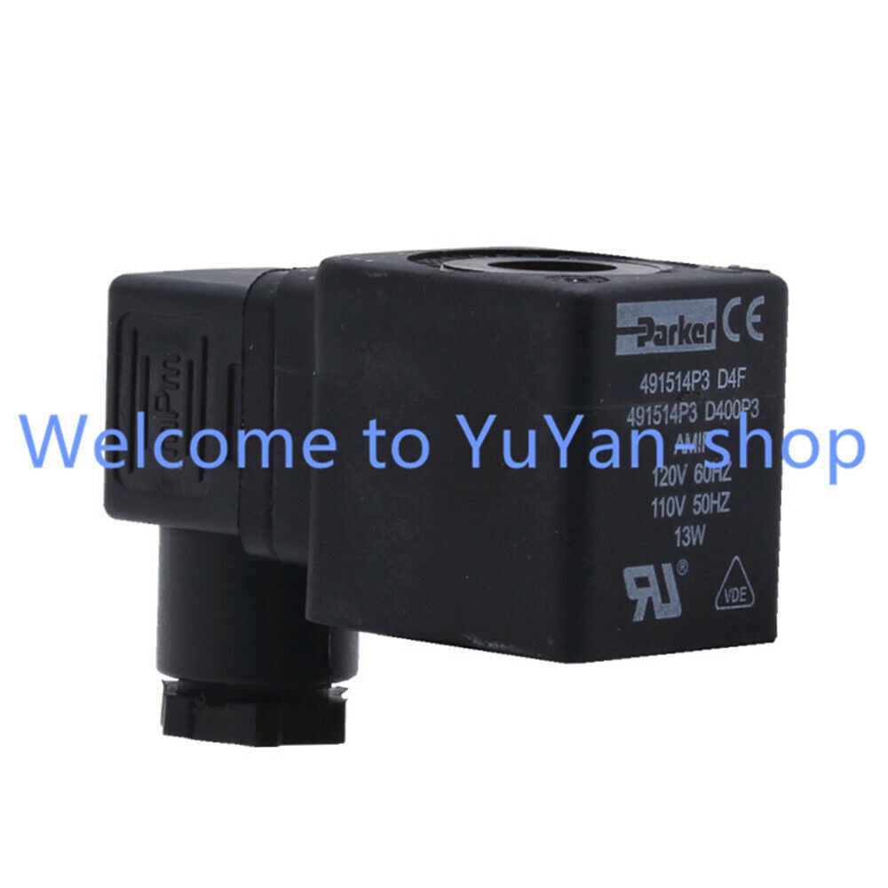 new 1pc Parker 491514p3 d4f 110V 13W high frequency solenoid valve coil DF - PARKER