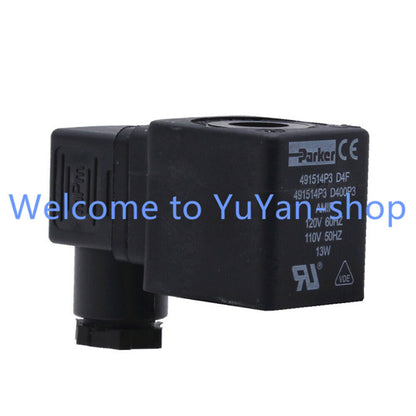 new 1pc Parker 491514p3 d4f 110V 13W high frequency solenoid valve coil DF - PARKER