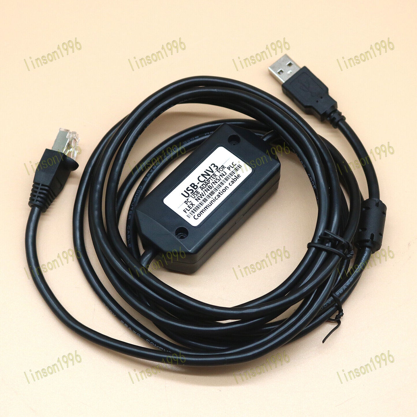 1-PC FUJI Programming Cable USB-CNV3 Quality-Ensured - FUJI