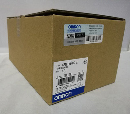 Omron CP1E-N60DR-A Programmable Controller with PLC functionality, 1 year warranty - OMRON