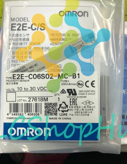1PCS OMRON E2E-C06S02-MC-B1 PROXIMITY SENSOR - ,FREE SHIPPING