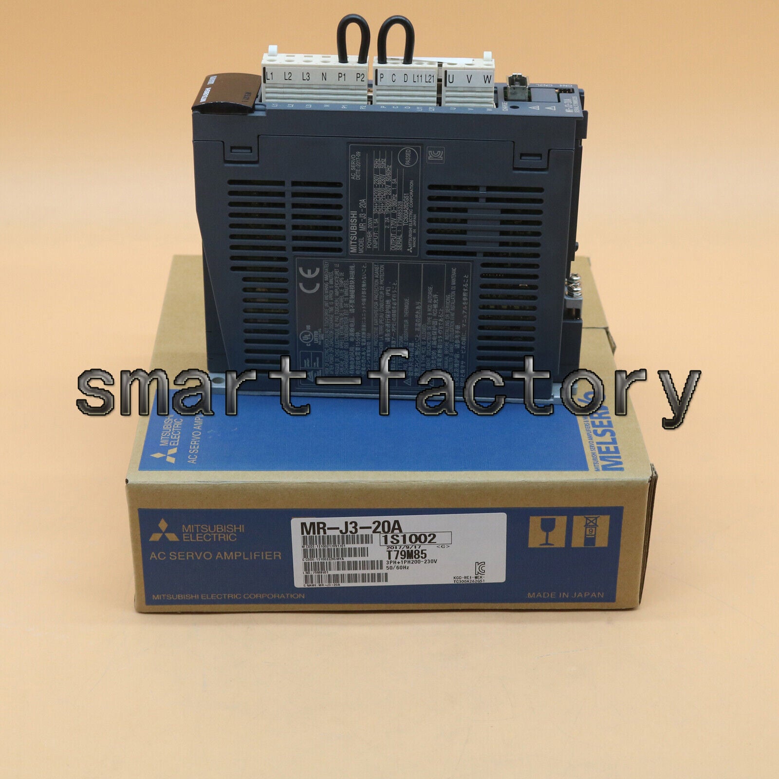New Mitsubishi MRJ320A 1PC AC Servo Drive MRJ320A 200W 200VA 200V AC Motor Controller MRJ320A - MITSUBISHI