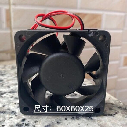 new 1 PCS NIDEC Fan U60T24MS3A7-51 DC24V 0.09A 6025 6CM 2 pin cooling fan - NIDEC